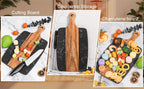 House Warming Gifts New Home, 11pcs Housewarming Gifts Basket for New House, Unique Housewarming Gift Baskets for Couples, Clients, Women (Black Marble) House Of Avana