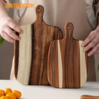 Cutting Board - Non-Porous Acacia Wood with Handle