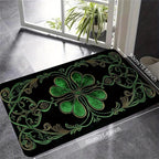 Rug - Modern Velvet Black Green