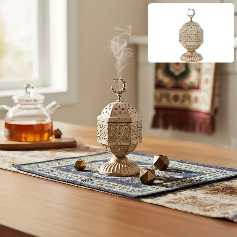 Incense Holder - Vintage Metal Lattice