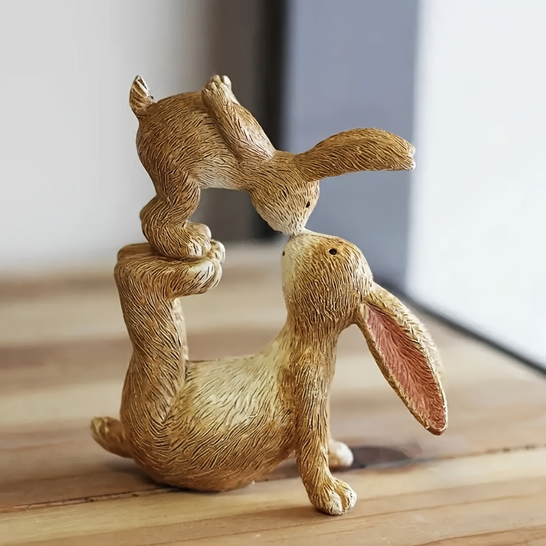 Rabbit Sculpture - Affectionate Warm White