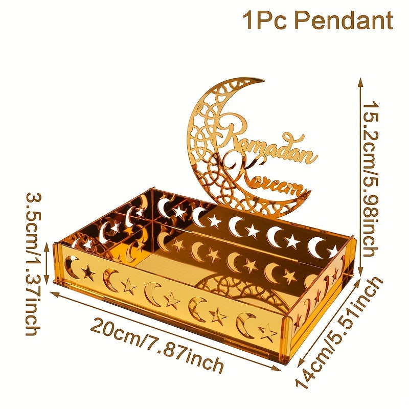 Tray - Decorative Acrylic Moon Star