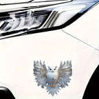 6inch Cute white owl vinyl Decal, Car Sticker for Laptop, Bottle, Truck, Phone, Motorcycle, Window, Wall, Cup Decals House Of Avana