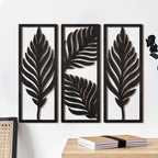 Wall Decor - Tropical Wooden Black