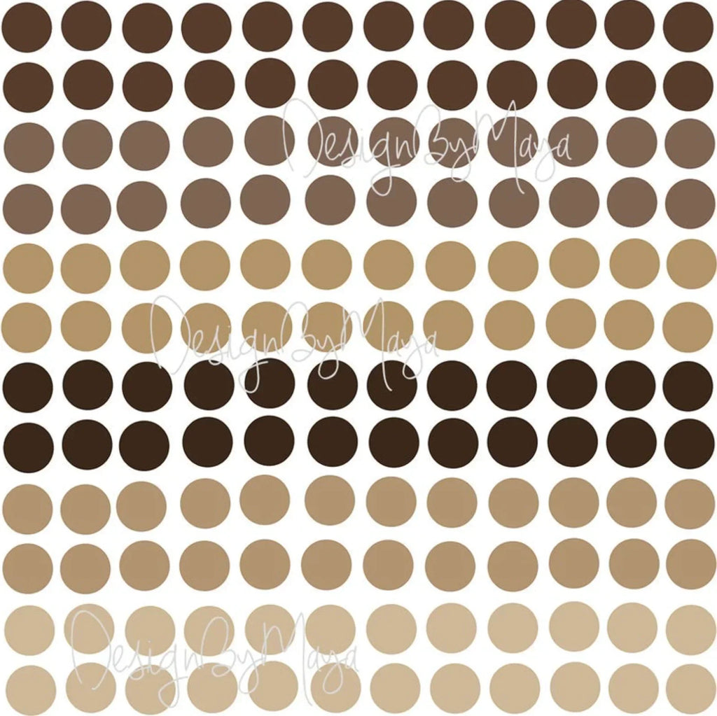 Abstract Desert Shapes - Fabric Nursery Wall Art Decals, top view - House Of Avana