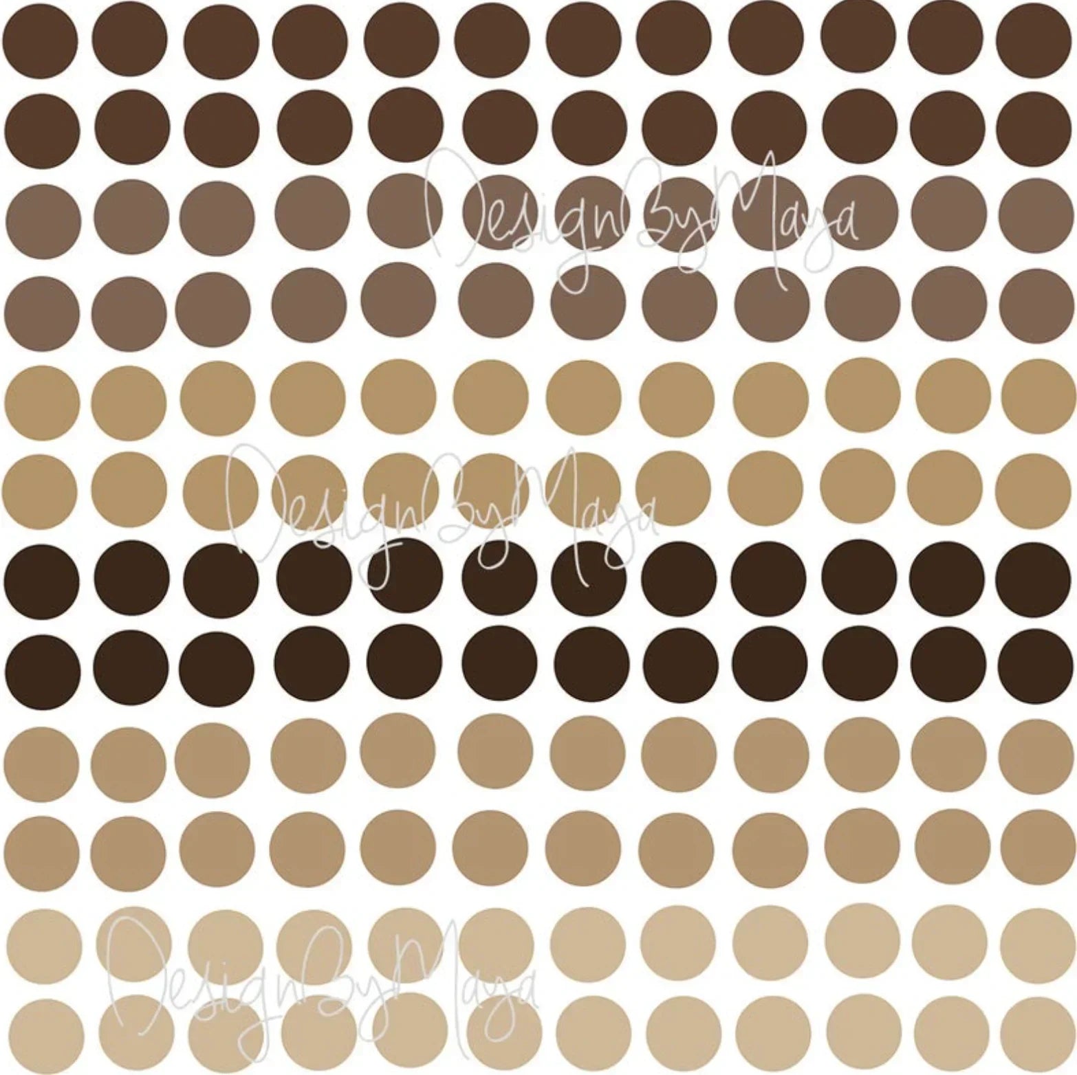 Abstract Desert Shapes - Fabric Nursery Wall Art Decals, top view - House Of Avana