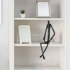 Abstract Human Figurine Metal Statue Collectible Art Sculpture for Living Room Home Table Decoration... - House Of Avana