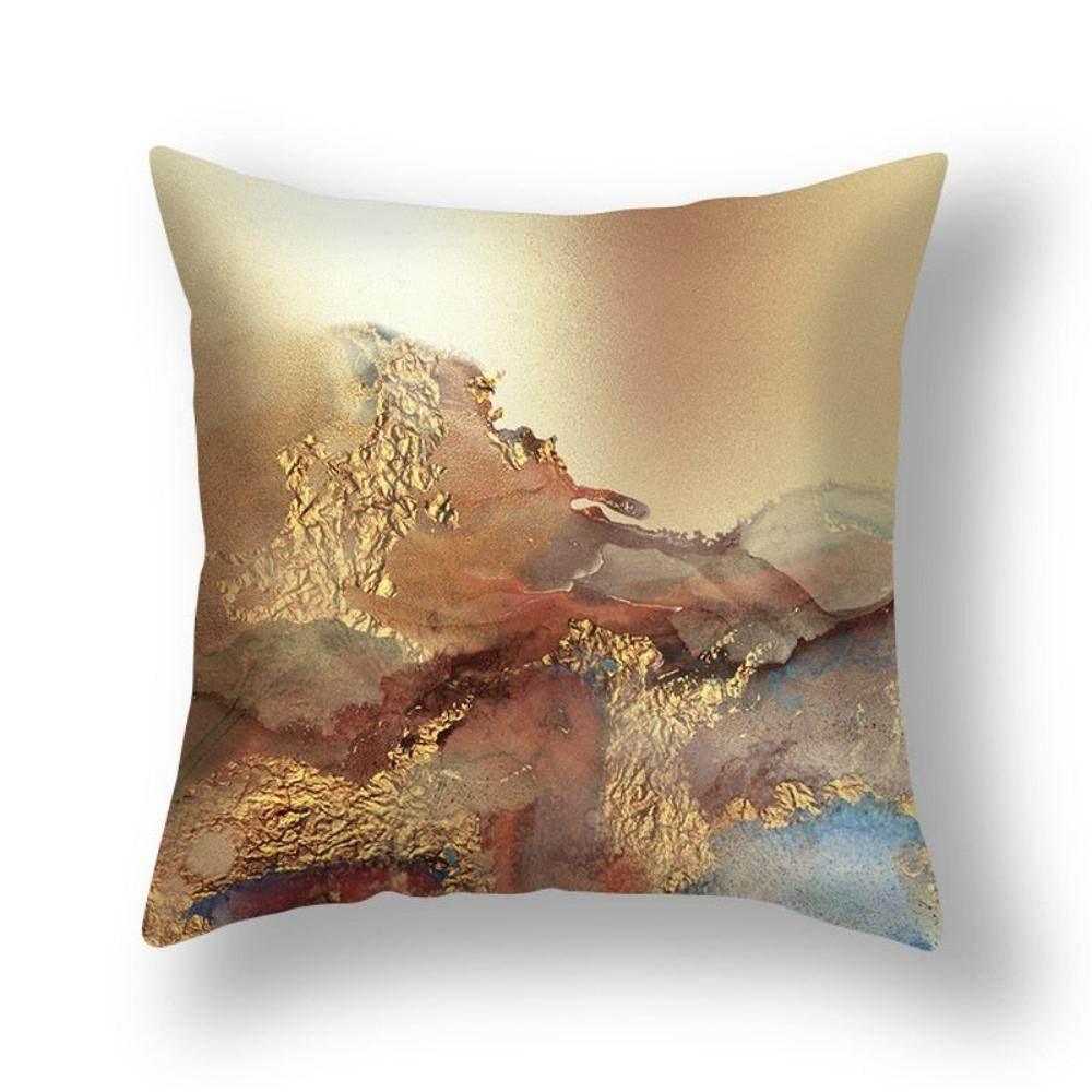 Abstract Geometric Print Cushion Cover for Home Decor, lifestyle image - House Of Avana