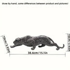 Creative Resin Leopard Sculpture - Abstract Animal Figurine for Home, Office, Living Room, Study Desk... - House Of Avana