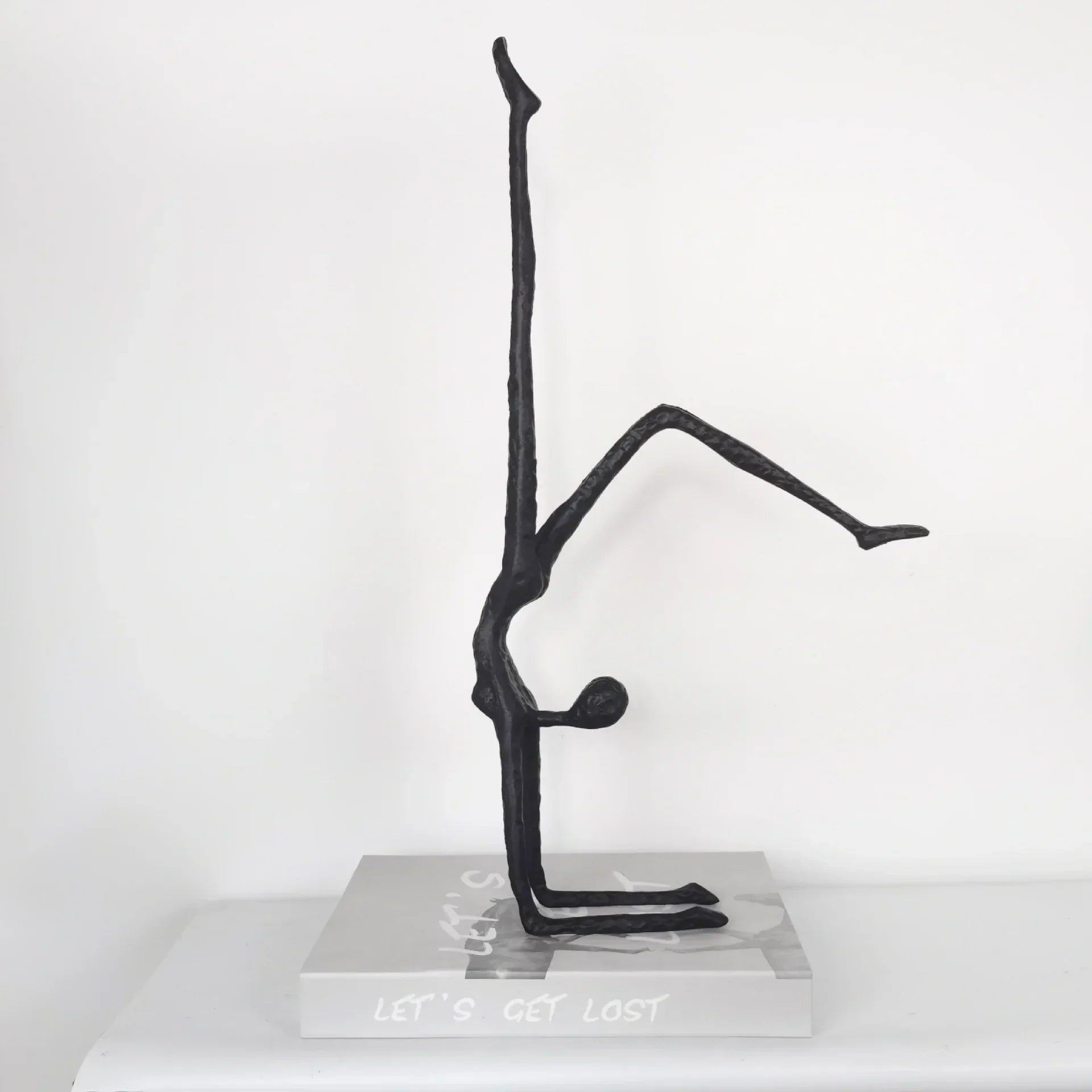 Abstract Sculpture - Modern Iron Dancer, lifestyle image - House Of Avana