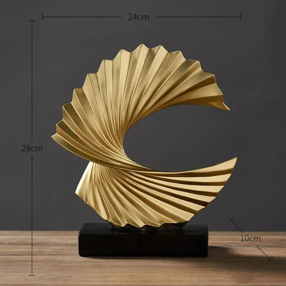 Modern Decorative Abstract Sculpture, lifestyle image - House Of Avana