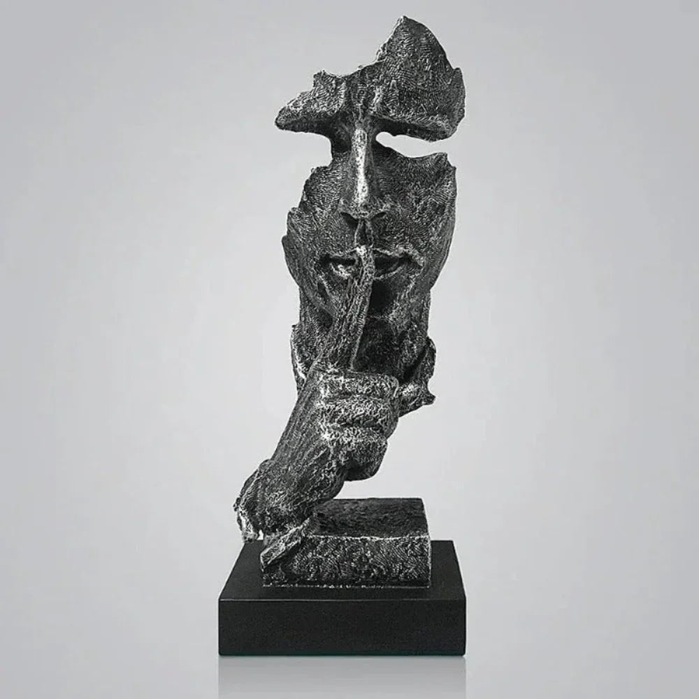 Silent Thinker Abstract Sculpture - House Of Avana