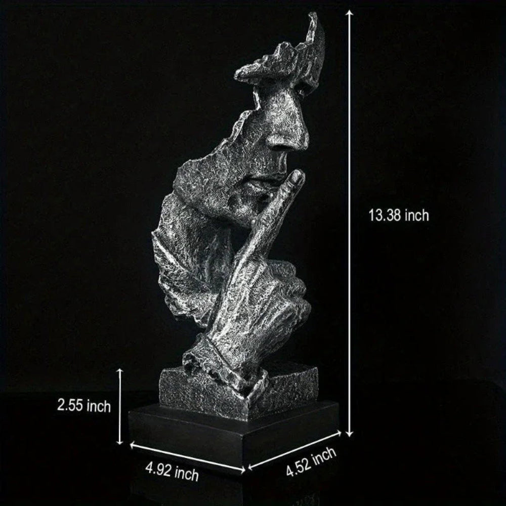 Silent Thinker Abstract Sculpture - House Of Avana