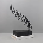 Sky Is the Limit Abstract Sculpture, front view - House Of Avana