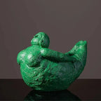 Abstract Sculpture Graceful Yoga Fat Woman Artwork Bedroom Living Room Home Decoration Ornaments Resin... - House Of Avana