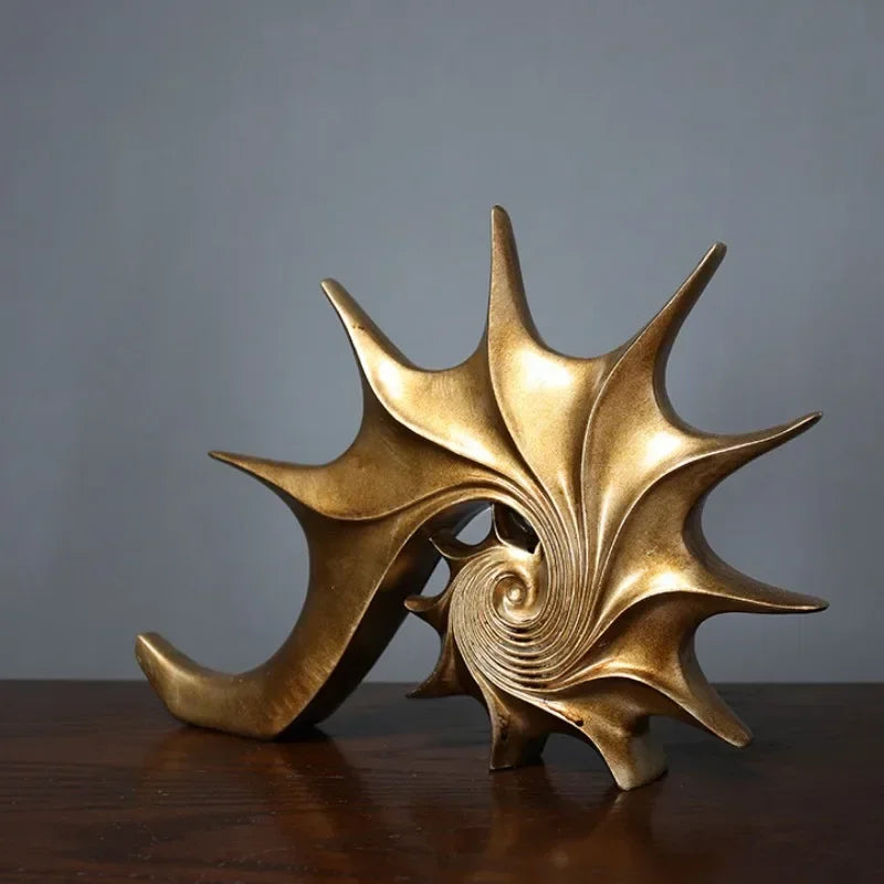 Abstract Resin Ornaments Modern Home Decoration Creative Figure Sculpture Statue Resin Crafts Luxury... - House Of Avana