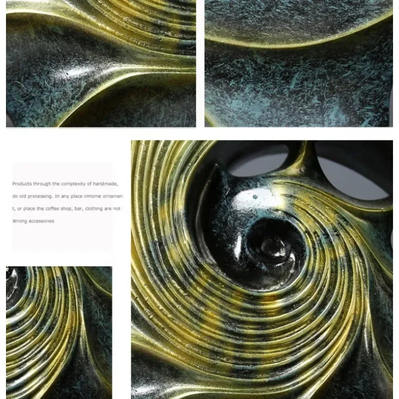 Abstract Resin Ornaments Modern Home Decoration Creative Figure Sculpture Statue Resin Crafts Luxury... - House Of Avana