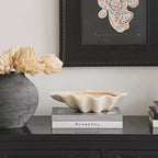 [vintage Resin Sculpture] Vintage Abstract Animal Resin Sculpture | Polished Finish Decorative Tabletop... - House Of Avana