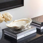 [vintage Resin Sculpture] Vintage Abstract Animal Resin Sculpture | Polished Finish Decorative Tabletop... - House Of Avana