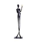 Abstract Statue - Iron Reading Figure, product packaging - House Of Avana