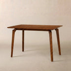 Acacia Verve 48" Solid Wood Dining Table - Ideal Kitchen Table for 4