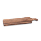 Acacia Wood Cutting / Charcuterie Board - Long, back view - House Of Avana