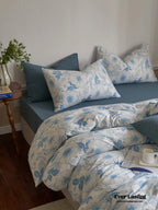 Adèle French Countryside Bedding Set / Orange Ever Lasting