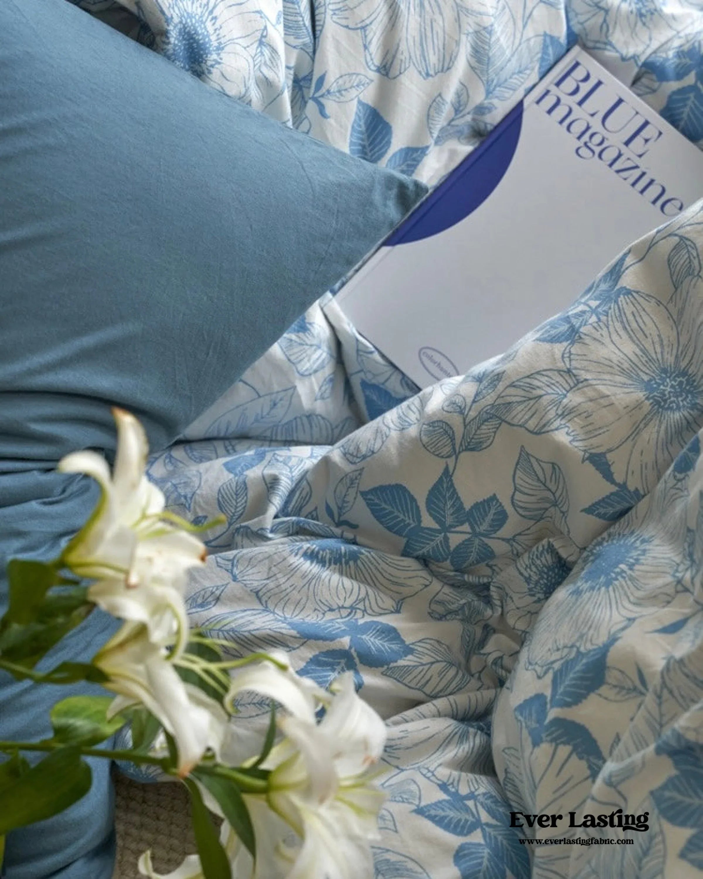 Adèle French Countryside Bedding Set / Orange Ever Lasting