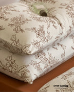 Adèle French Countryside Bedding Set / Orange Ever Lasting