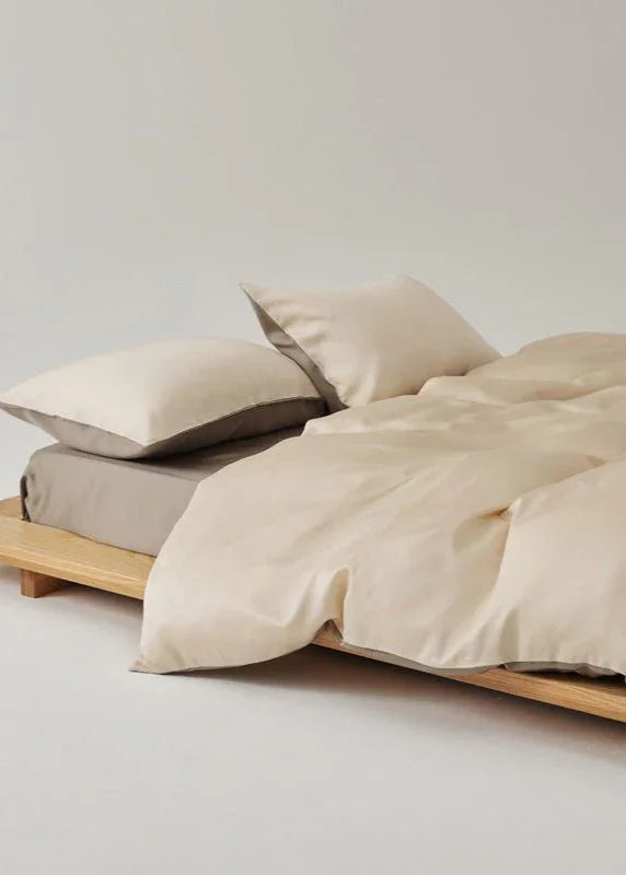 Adeline Pastel Silky Cooling TENCEL™ Bedding Set / Pink Ever Lasting