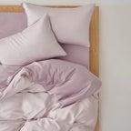 Adeline Pastel Silky Cooling TENCEL™ Bedding Set / Pink Ever Lasting
