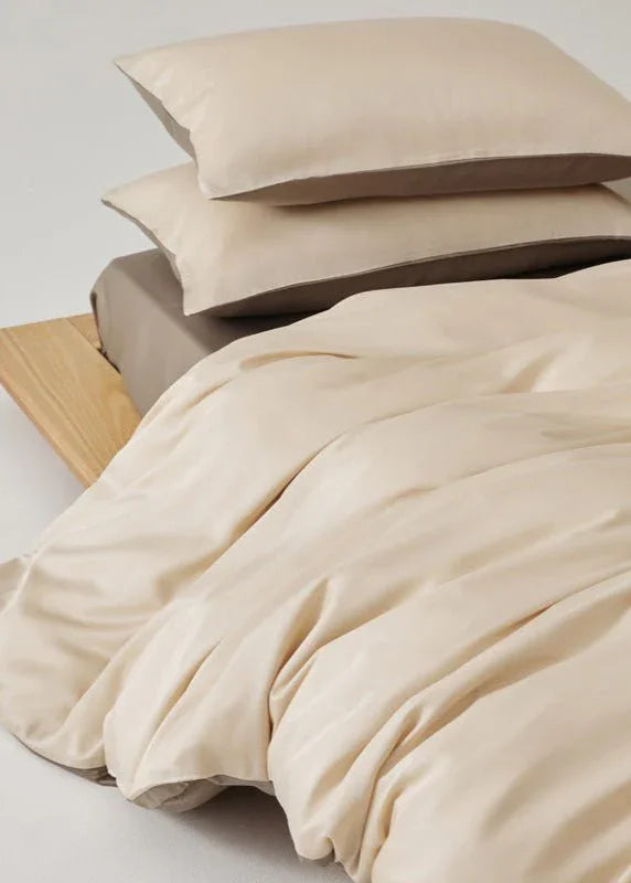 Adeline Pastel Silky Cooling TENCEL™ Bedding Set / Pink Ever Lasting