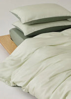 Adeline Pastel Silky Cooling TENCEL™ Bedding Set / Green Ever Lasting