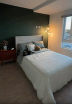 Adeline Pastel Silky Cooling TENCEL™ Bedding Set / Green Ever Lasting