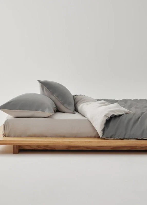 Adeline Pastel Silky Cooling TENCEL™ Bedding Set / Green Ever Lasting