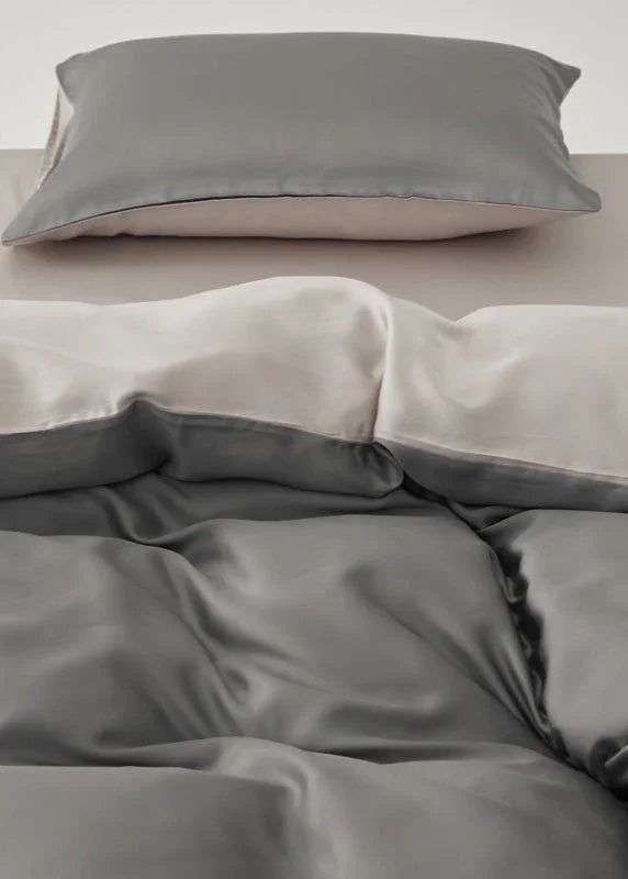 Adeline Pastel Silky Cooling TENCEL™ Bedding Set / Green Ever Lasting