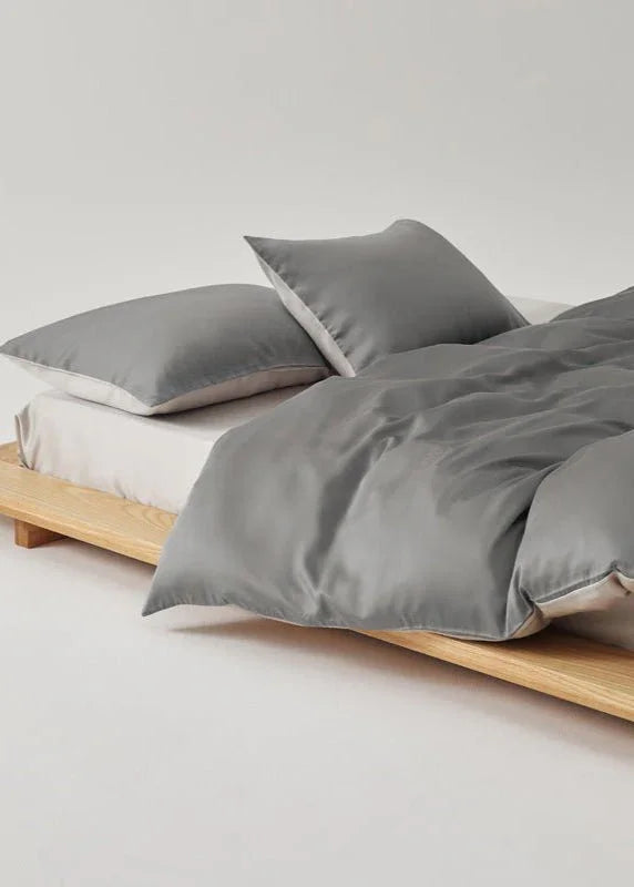 Adeline Pastel Silky Cooling TENCEL™ Bedding Set / Green Ever Lasting