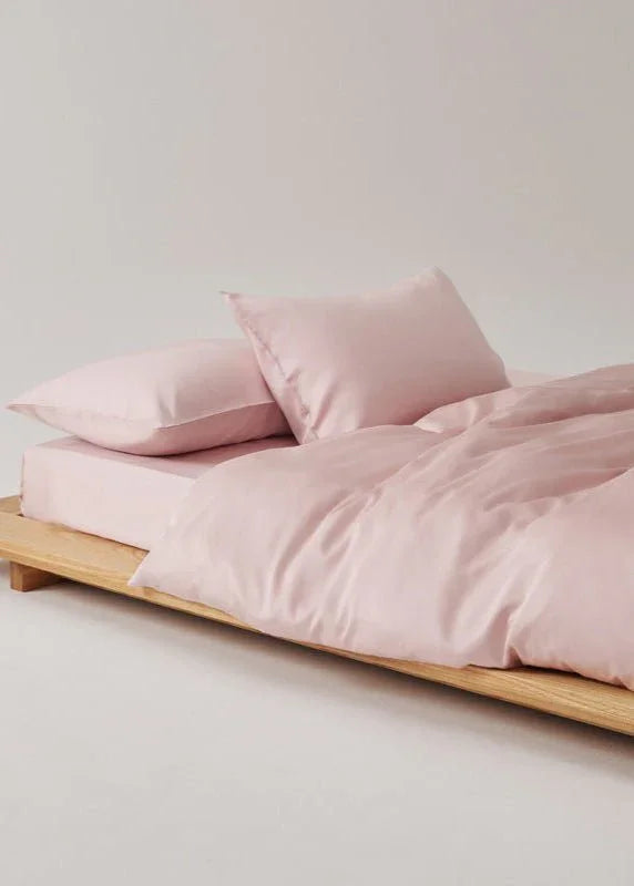 Adeline Pastel Silky Cooling TENCEL™ Bedding Set / Green Ever Lasting