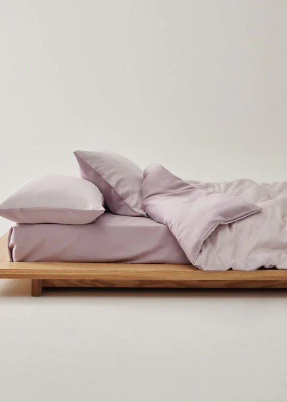 Adeline Pastel Silky Cooling TENCEL™ Bedding Set / Green Ever Lasting