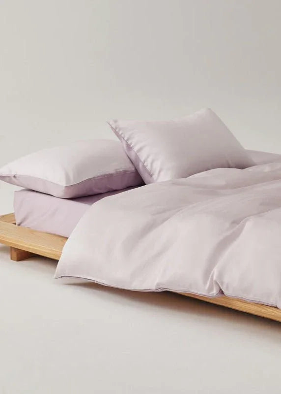 Adeline Pastel Silky Cooling TENCEL™ Bedding Set / Green Ever Lasting