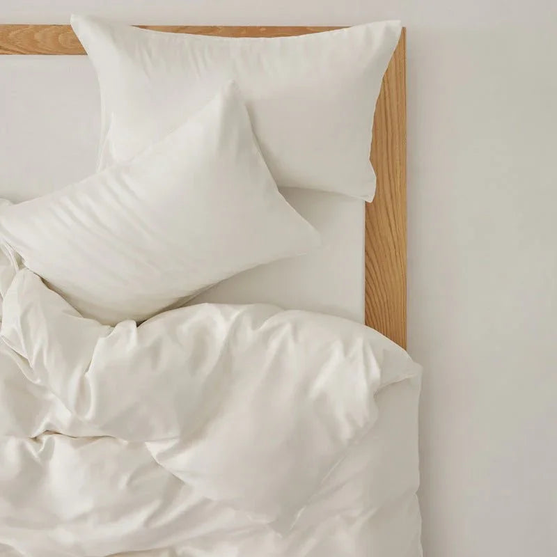 Adeline Pastel Silky Cooling TENCEL™ Bedding Set / Green Ever Lasting