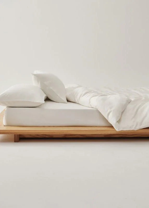 Adeline Pastel Silky Cooling TENCEL™ Bedding Set / Green Ever Lasting