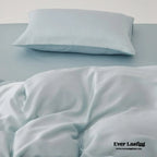 Adeline Pastel Silky Cooling Tencel™ Bedding Set / Coffee, product packaging - House Of Avana
