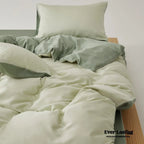 Adeline Pastel Silky Cooling Tencel™ Bedding Set / Coffee, alternate view - House Of Avana