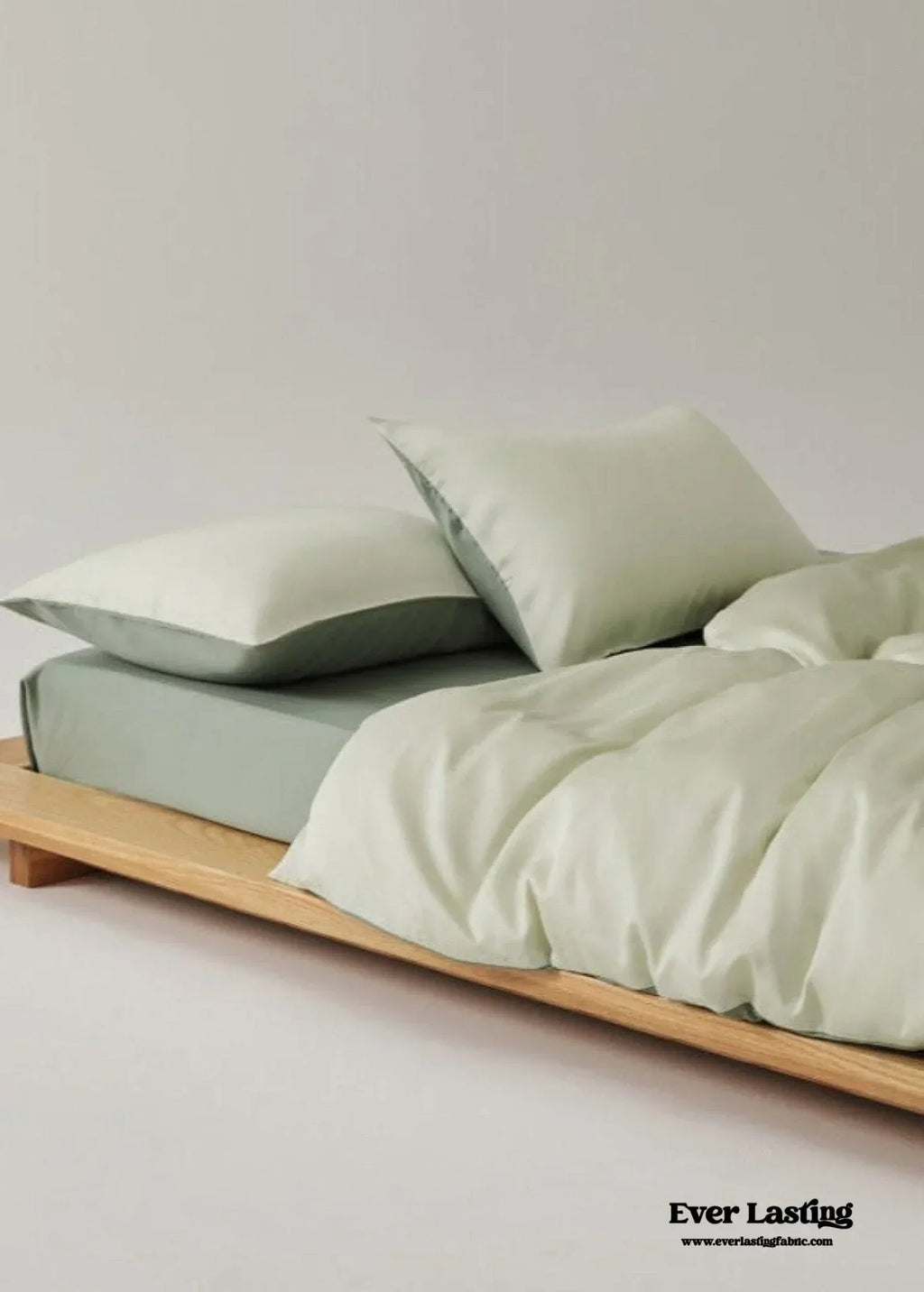 Adeline Pastel Silky Cooling Tencel™ Bedding Set / Coffee, alternate view - House Of Avana