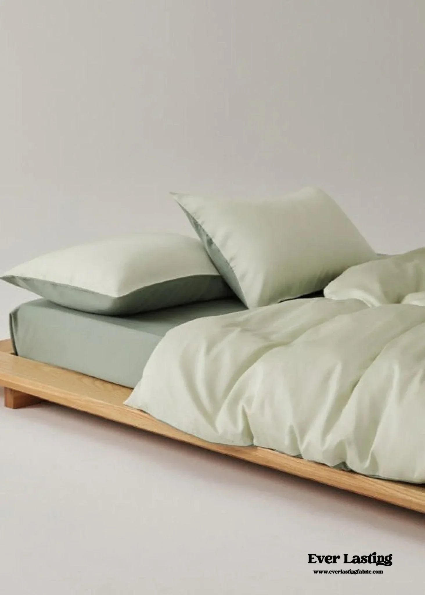Adeline Pastel Silky Cooling Tencel™ Bedding Set / Coffee, alternate view - House Of Avana