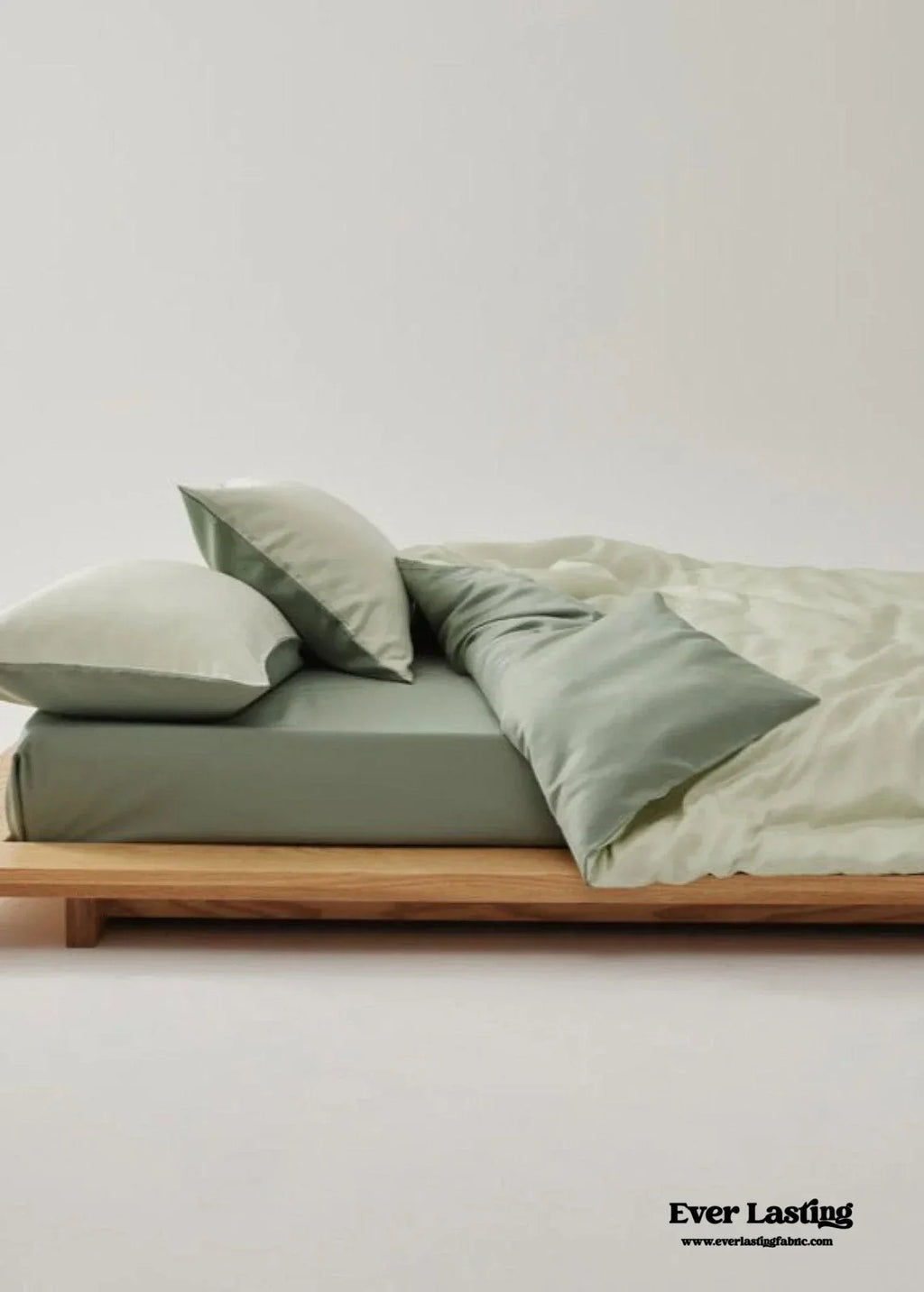 Adeline Pastel Silky Cooling Tencel™ Bedding Set / Coffee, alternate view - House Of Avana