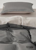 Adeline Pastel Silky Cooling Tencel™ Bedding Set / Coffee, alternate view - House Of Avana