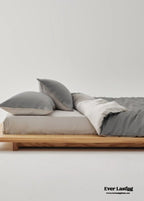 Adeline Pastel Silky Cooling Tencel™ Bedding Set / Coffee, alternate view - House Of Avana
