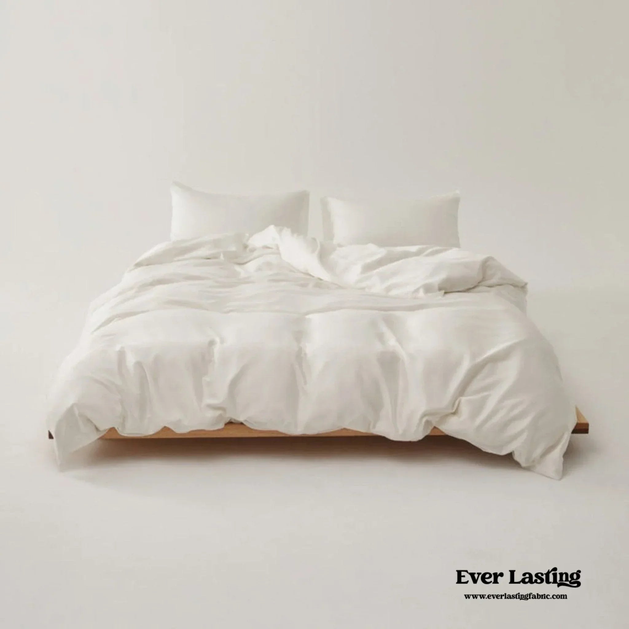 Adeline Pastel Silky Cooling Tencel™ Bedding Set / Coffee, alternate view - House Of Avana